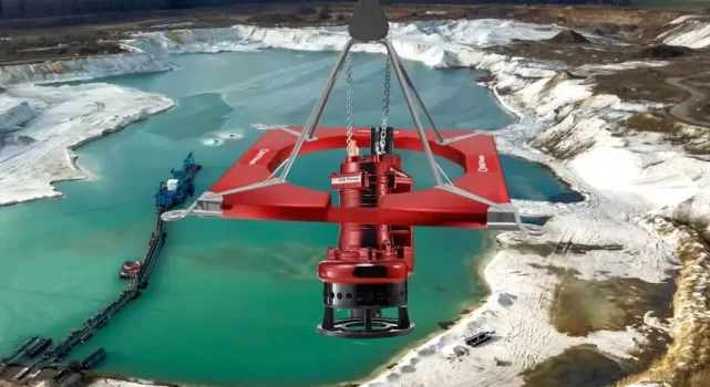 a frame mini dredge sonda de dragado